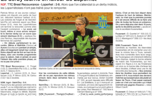 OUEST FRANCE 21/09/15