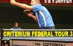 RESULTATS CRITERIUM FEDERAL : 8 &amp; 9 JANVIER