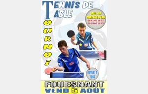 TOURNOI DU CLUB, VENDREDI 5 AOÛT