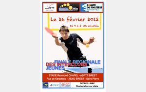 RÉSULTATS INTERCLUBS RÉGIONAUX : DIMANCHE 26/02