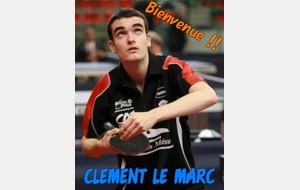 Clément LE MARC rejoint le club !!