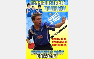 RESULTATS TOURNOI DU CLUB : VENDREDI 9 AOÛT