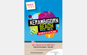 KERAMBIGORN BEACH : DU 7 JUILLET AU 22 AOÛT