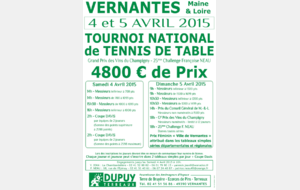 TOURNOI NATIONAL DE VERNANTES (49)