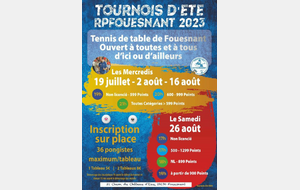 TOURNOI DE FOUESNANT