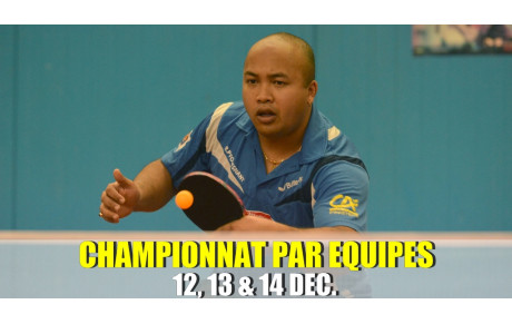 RÉSULTATS CHAMPIONNAT PAR EQUIPES J7 : 12, 13 &amp; 14 DÉC.